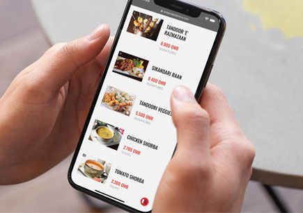 Digital Menu